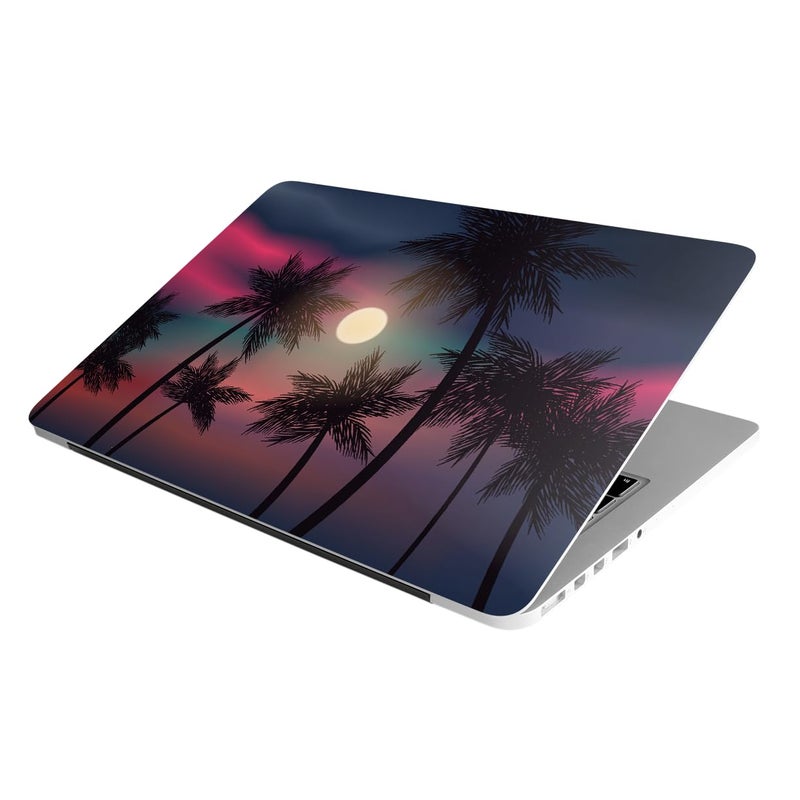 BAEYE Full Laptop Skin Stickers HD Quality Sticker for Laptops Upto 15.6" (Dustproof|Waterproof|Scratchproof|Reusable) - BE Palm FL1 - Image 2