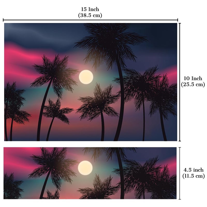 BAEYE Full Laptop Skin Stickers HD Quality Sticker for Laptops Upto 15.6" (Dustproof|Waterproof|Scratchproof|Reusable) - BE Palm FL1 - Image 3