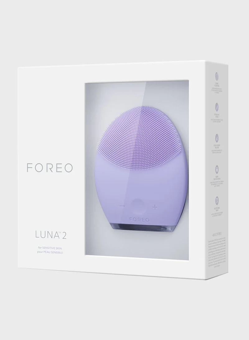 FOREO LUNA 2 Facial Cleansing Brush For Sensitive Skin