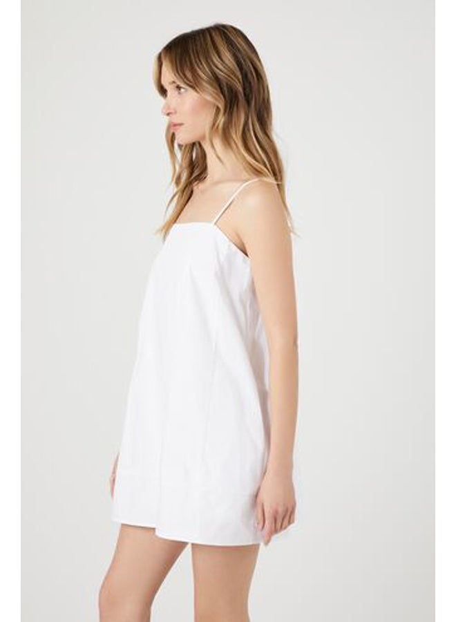 FOREVER 21 Poplin Cami Shift Mini Dress - Image 2