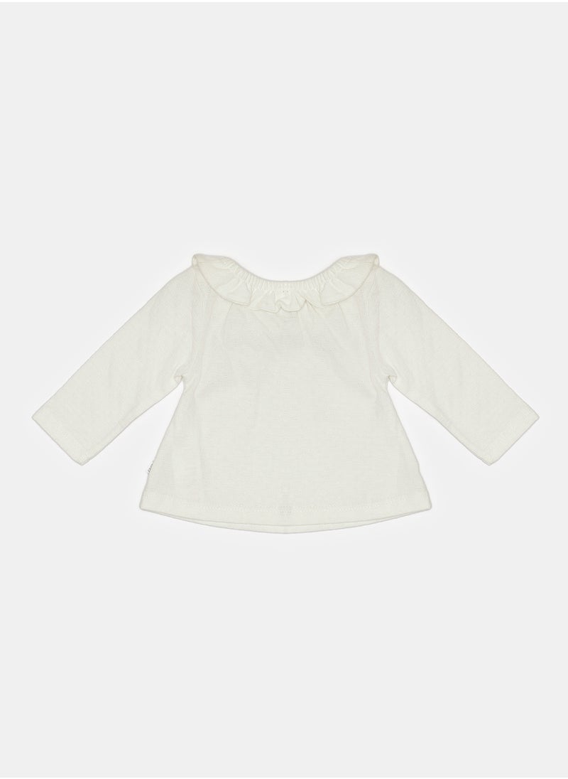OBAIBI - Beige T-Shirt for Girls - Image 1