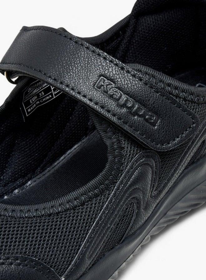 كابا حذاء مدرسي بناتي بنقشة مع إغلاق بشريط لاصق - Image 4