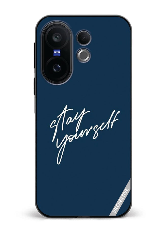 Protective Case Cover For Vivo X200 FE Stay Yourself Design Multicolour