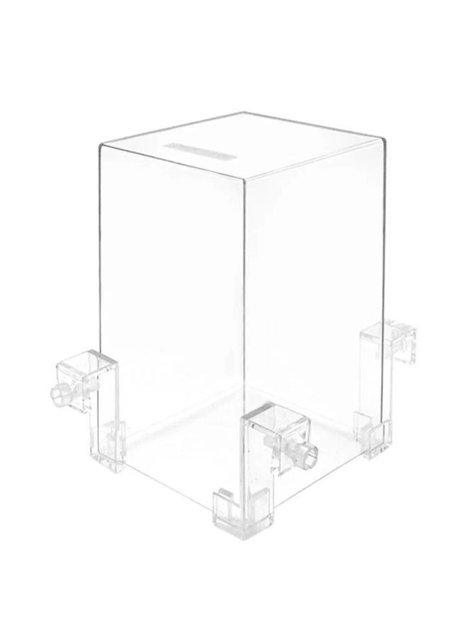 حوض سمك شفاف من الأكريليك - 12 × 13 × 19 سم - Image 2