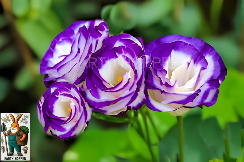 Earth Hopper 50+ SEEDS Lisianthus Flower Mix Colors Seed Pack, Easy Care & Fragrant & Air Purifying for Indoor & Outdoor Gardening. - Image 5