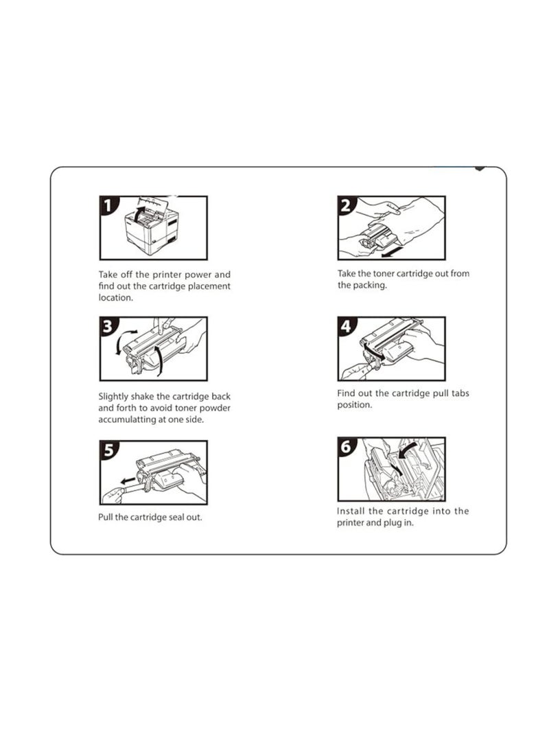 Terabyte مجموعة خراطيش الحبر 201A لطابعات Color Laserjet Pro MFP M277n M277dw M277c6 M274n Pro M252dw M252n - Image 2