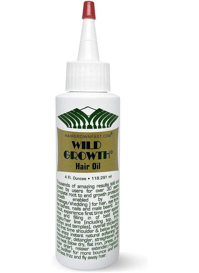 وايلد جروث زيت الشعر وايلد جروث - 4 أوقية/118.291 مل من وايلد جروث - Image 1