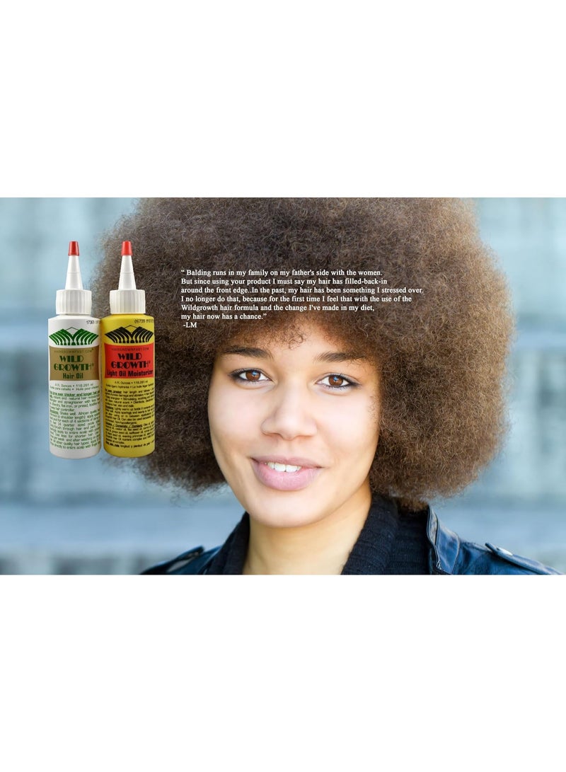 وايلد جروث زيت الشعر وايلد جروث - 4 أوقية/118.291 مل من وايلد جروث - Image 4