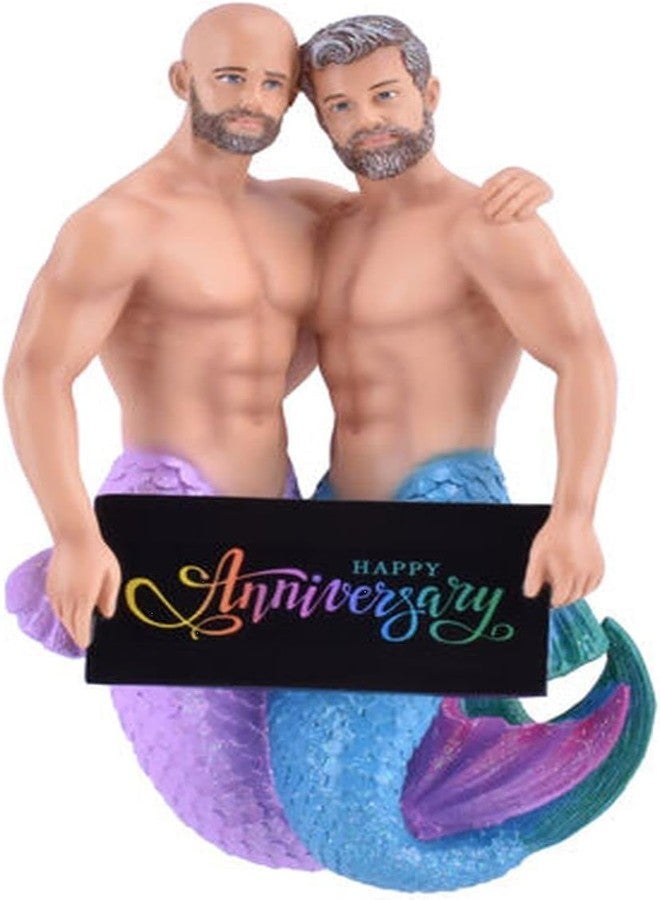 ديسمبر دايموندز زينة معلقة من مجموعة ديسمبر دايموندز 55-55435، حوريات بحر سعيدة بمناسبة الذكرى السنوية