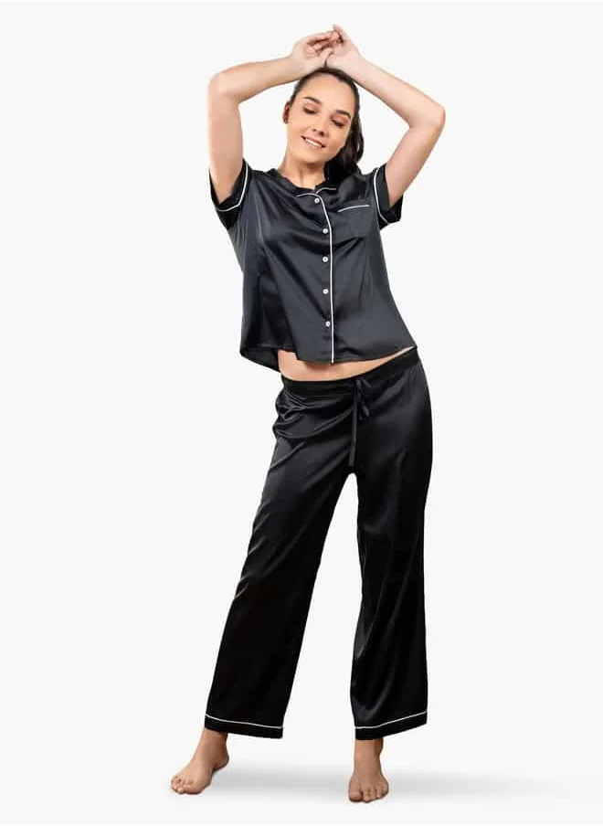 Aadaraya Ss Classic Long Pj Set For Female