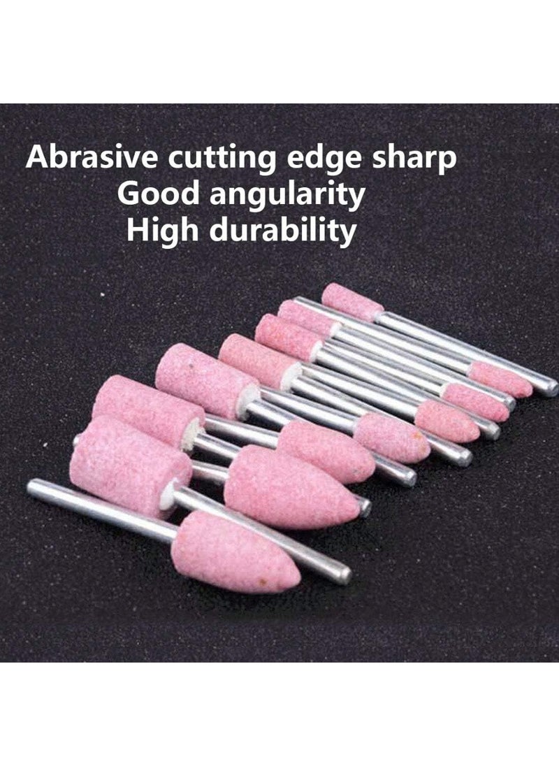 DIY Crafts DIY Crafts Pack Of 30 Pcs 10x3 Multi RANDOM COLOUR 18 Mini Shank Abrasive Mounted Stone Polish Grinding Wheel Rotary Tool for Rotary Abrasive Tool 4mm 5mm 6mm Pack Of 30 Pcs 10x3 Multi  - Image 5