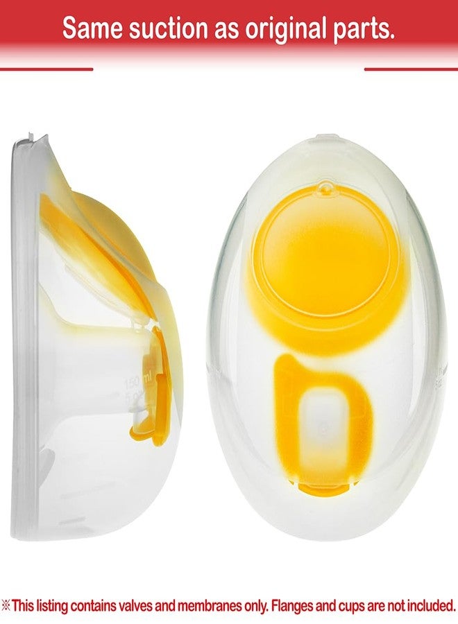 Nenesupply Handsfree Valves and Membranes Compatible with Medela Handsfree Collection Cups Freestyle Handsfree Wearable Breast Pump. Include 2 Membranes and 2 Valves. (2V2M) - Image 5