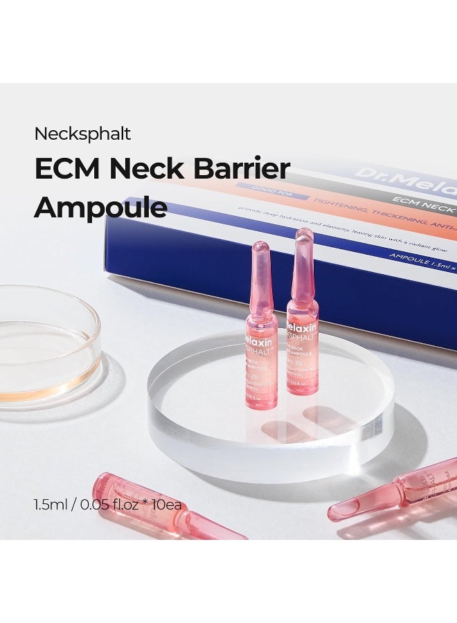 Dr. Melaxin سيروم عنق نيكسبالت ECM سيراميد 1.5 مل * 10 وحدة - Image 2