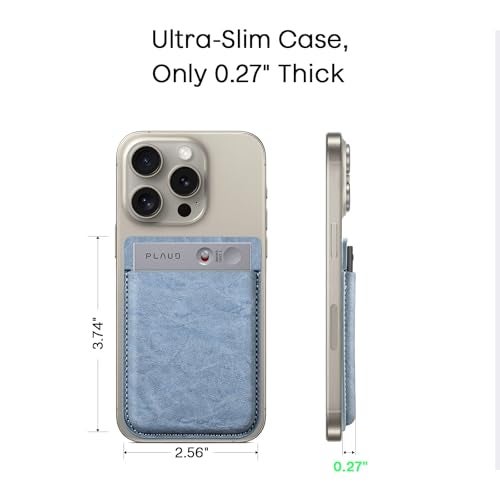 PLAUD Replacement Magnetic Carrying Leather Case for Plaud Note AI Voice Recorder – Thin Phone Wallet Attachment, Compatible with All Phone (Original Equipment Included, No Additional Purchases Needed) - Image 5