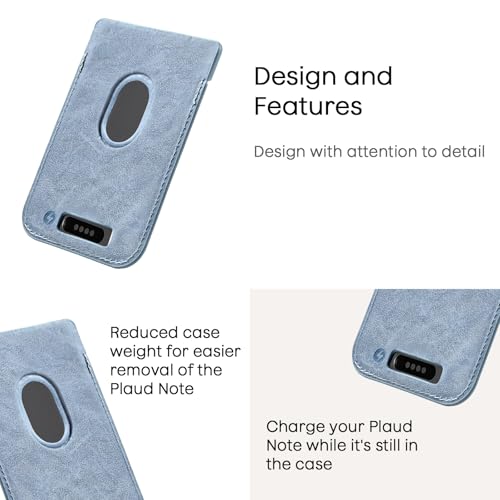 PLAUD Replacement Magnetic Carrying Leather Case for Plaud Note AI Voice Recorder – Thin Phone Wallet Attachment, Compatible with All Phone (Original Equipment Included, No Additional Purchases Needed) - Image 4