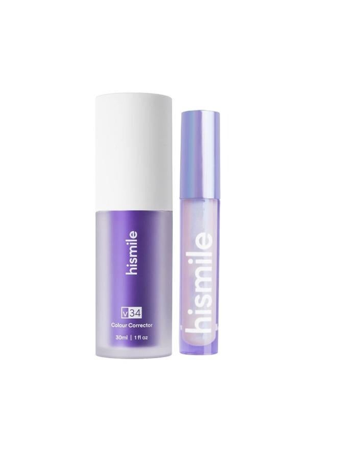 HiSmile TEETH BRIGHTENING  34 colour corrector serum hismile 30ml - Image 2