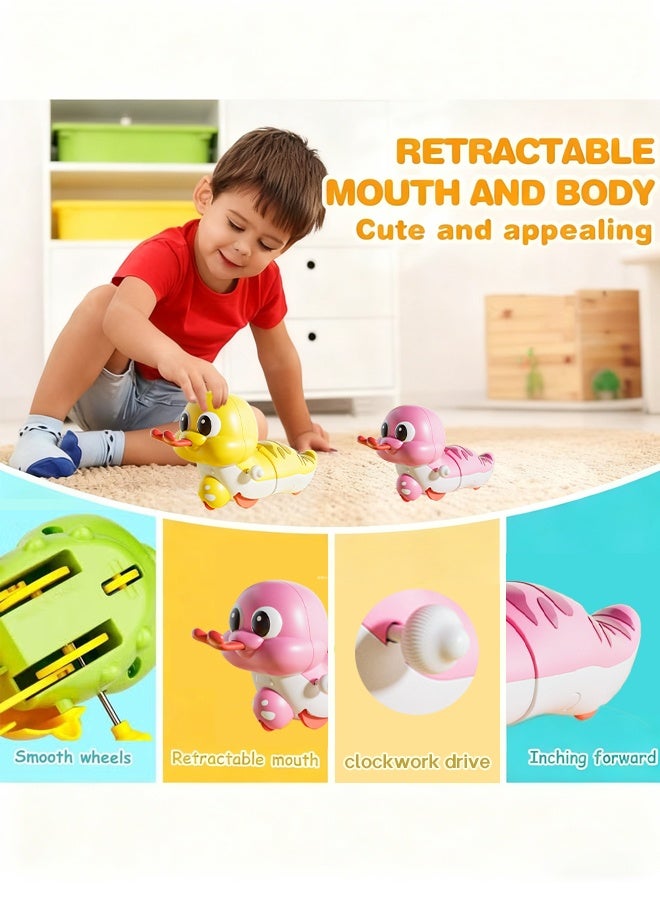 Baby crawling toys, [2 sets in pink and yellow] Electric crawling toys, baby prone time music toys, baby crawling and head-lifting educational toys, 0-3-6 months baby music crawling toys, 7-8, 9-10, 12-18 months baby music crawling toys, early education lighting music walking toys, ideal gifts for children - Image 2