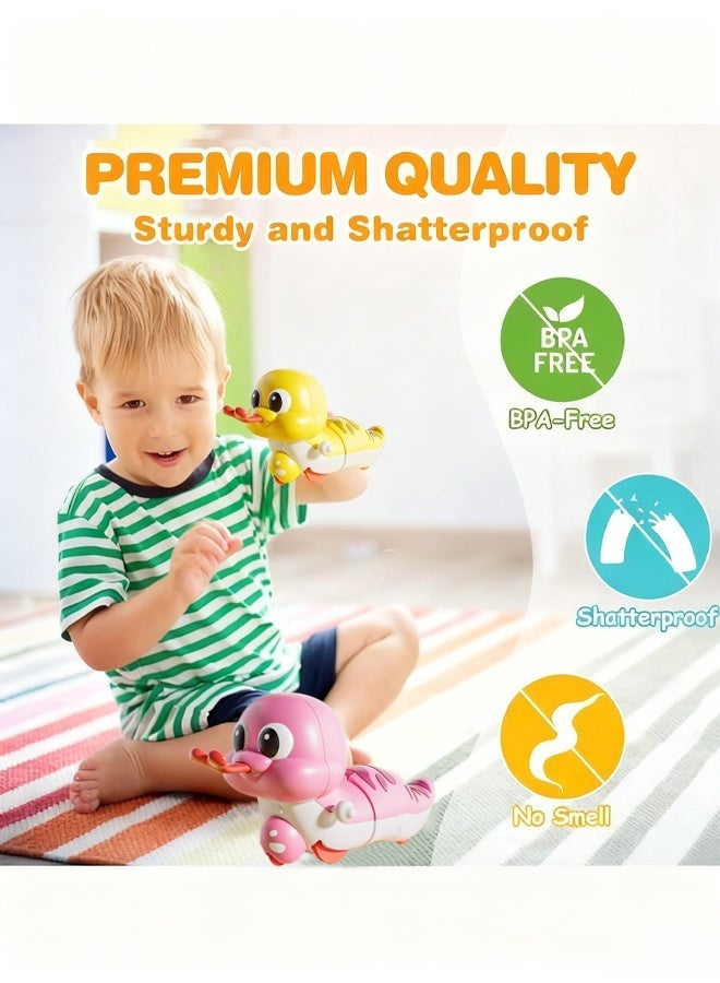 تاختيلا ألعاب الزحف للأطفال، [مجموعتان باللون الوردي والأصفر] ألعاب الزحف الكهربائية، ألعاب الموسيقى التي يتعرض لها الطفل، ألعاب تعليمية للزحف ورفع الرأس، 0-3-6 أشهر ألعاب الزحف لموسيقى الأطفال، 7-8، 9-10، 12-18 شهرًا ألعاب الزحف لموسيقى الأطفال، ألعاب المشي بموسيقى الإضاءة للتعليم المبكر، هدايا مثالية للأطفال - Image 5