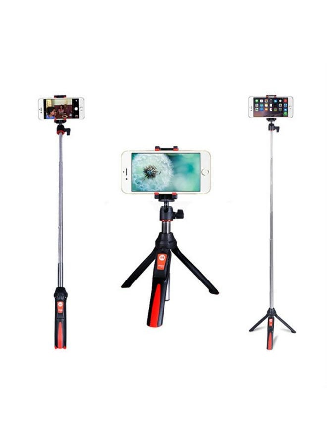 Benro MK10 Mobile Phone Live Bluetooth Remote Control Selfie Stick Tripod(Blue)