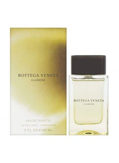 BOTTEGA VENETA Illusione Eau De Toilette Spray for Men, 3.0 Ounce 