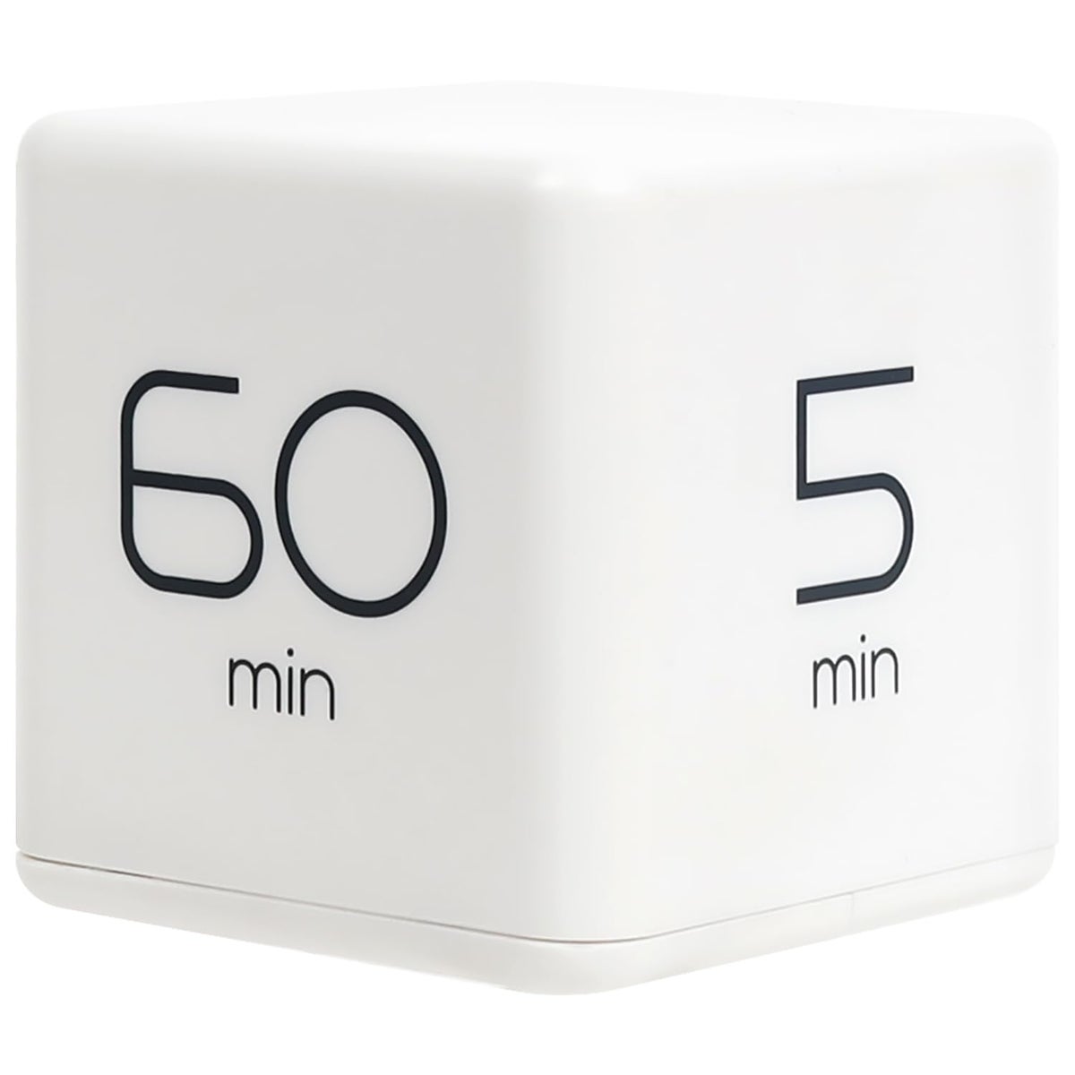 Mooas Multi Cube Timer 5-30 Min: Orologio E Timer Rotante Con LED, Semplice E Colorato (Viola) - Per Cucina, Studio, Palermo - 6