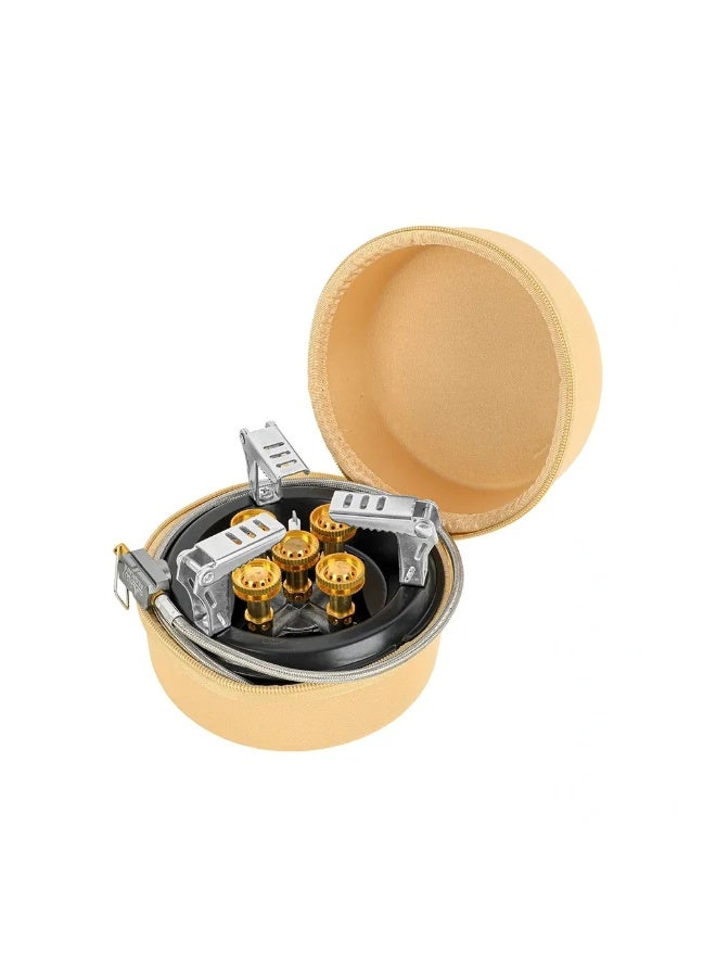 ALGHAFA Al Meshab Folding Camping Gas Stove – Portable Compact Outdoor Cooker with saving bag - Precision Flame Control – Lightweight Travel Stove – ALGHAFA - Image 1