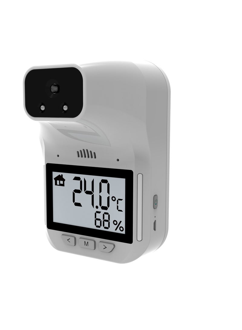 GULFLINK Wall-mounted Thermometer Alarm Thermometer with Access Control Function - Image 1