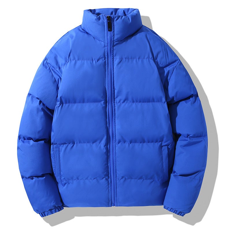2023 Winter Couple Men'S And Women'S Warm Bread Coat Down Cotton-Padded Coat Warm Trendy Fleece-Lined Thickened Coat Men'S Cotton - Image 4