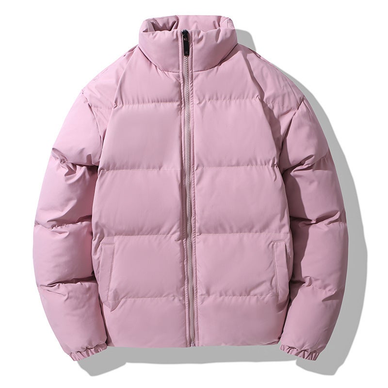 2023 Winter Couple Men'S And Women'S Warm Bread Coat Down Cotton-Padded Coat Warm Trendy Fleece-Lined Thickened Coat Men'S Cotton - Image 5