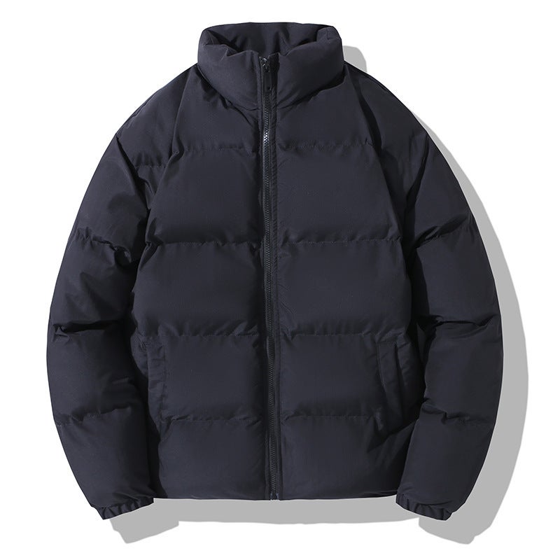 2023 Winter Couple Men'S And Women'S Warm Bread Coat Down Cotton-Padded Coat Warm Trendy Fleece-Lined Thickened Coat Men'S Cotton - Image 2