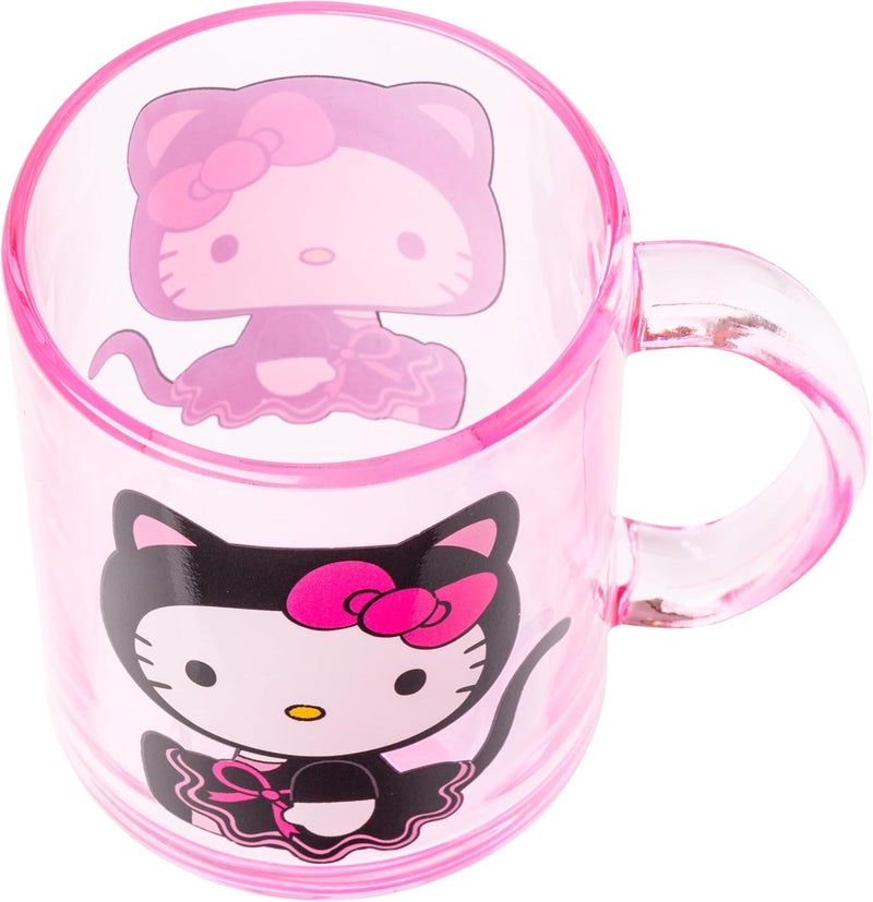 Silver Buffalo Sanrio Hello Kitty Spooky Halloween Glass Coffee Mug 175 ounces - Image 4