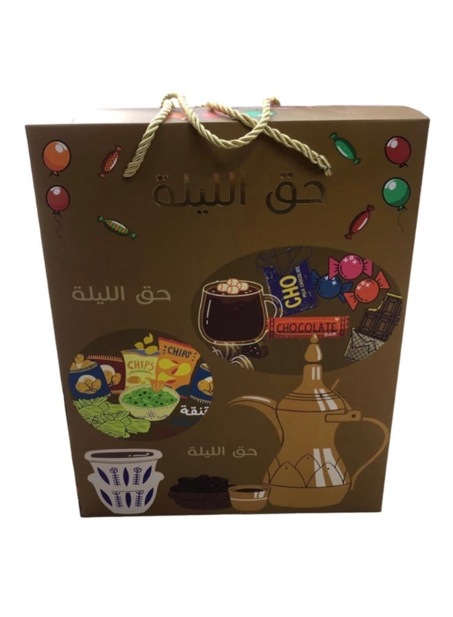 SEDRA | Haq Al Laila Gift Box Set, 12 Pieces, Decorative Arabic Celebration Boxes, Pink Blue Green - Image 2