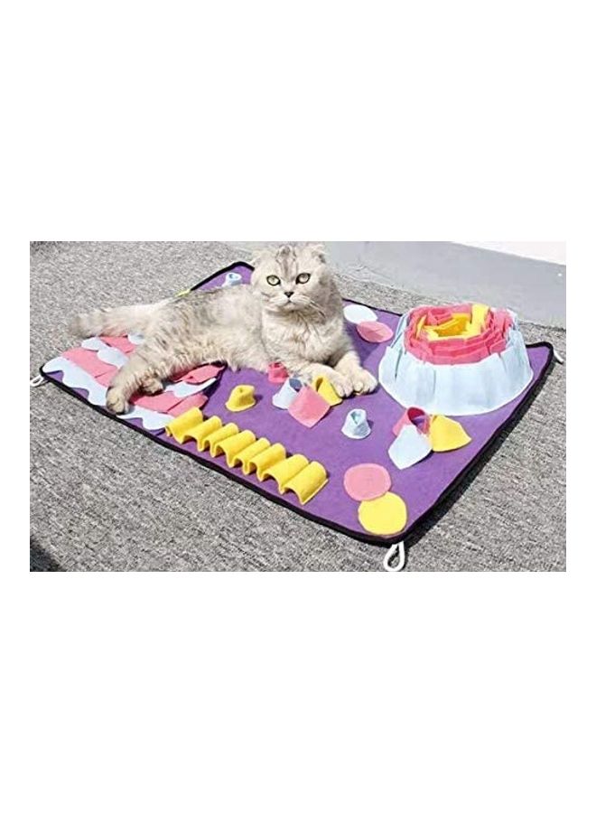 Multicolour Pet Snuffle Feeding Mat - Image 2
