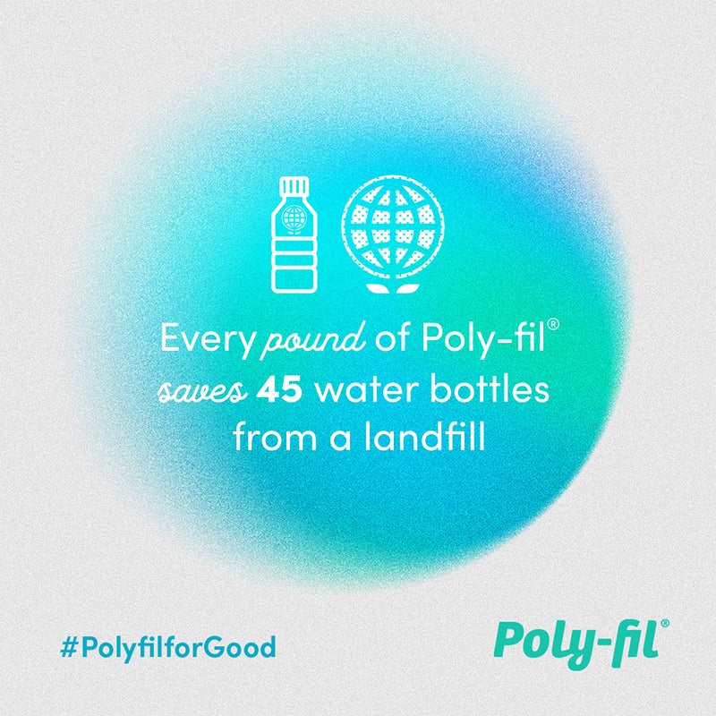 Poly-Fil Fairfield The Original Poly-Fil, Premium Polyester Fiber Fill, Soft Pillow Stuffing, Stuffing for Stuffed Animals, Toys, Cloud Decorations, and More, Machine-Washable Poly-Fil Fiber Fill, 32-ounce Bag - Image 5