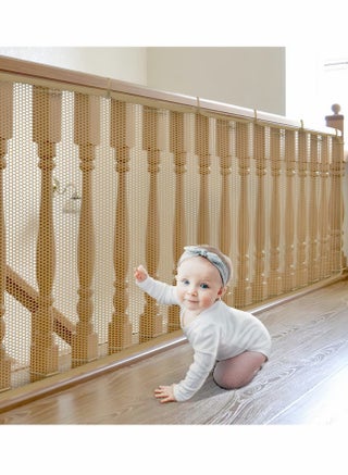 Children’s Stair Net, Safety Net Baby Stair Railing Protection Net for Children, Small Pets, Toys (3m*78cm, White) - pzsku/Z7CA239F6A5F679F6F546Z/45/_/1722836732/3619533f-bc38-44a4-964f-6d4c70db9cd7