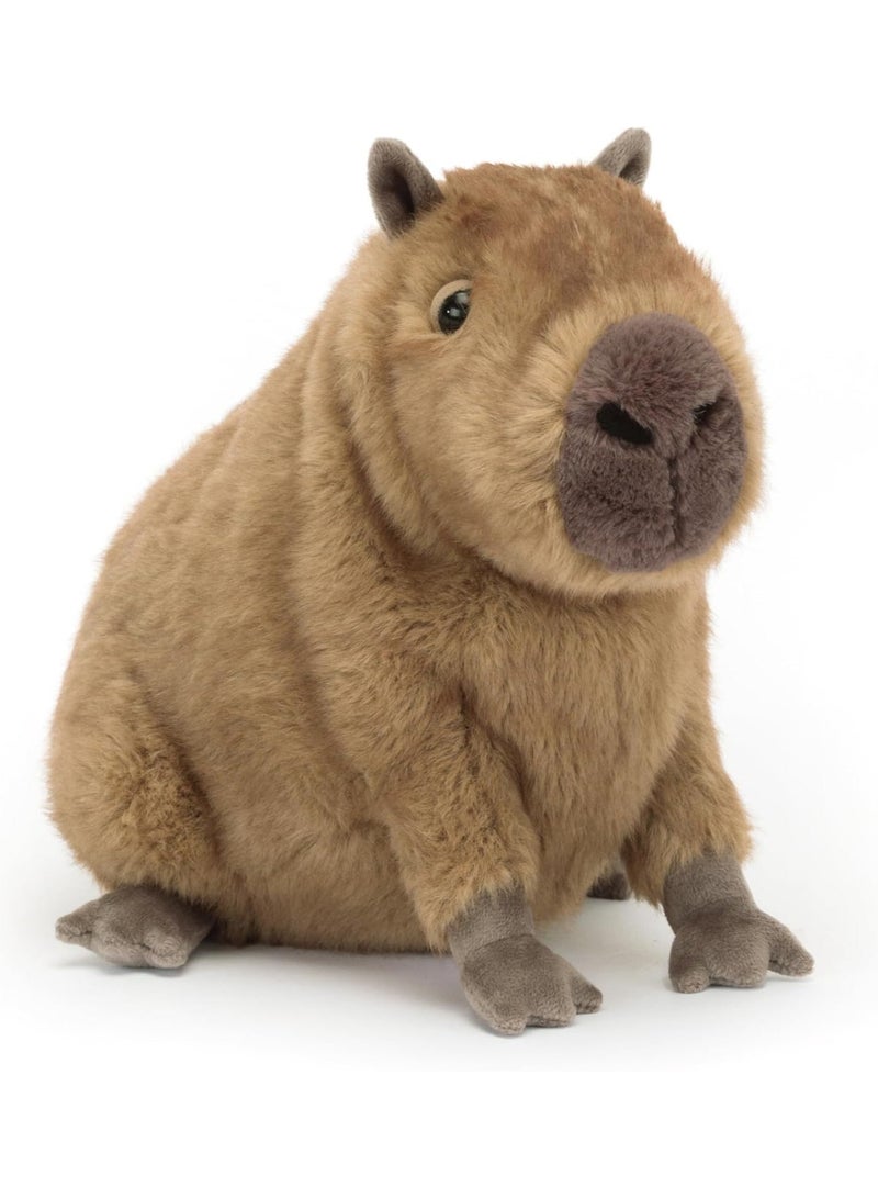 Jellycat Clyde Capybara Stuffed Animal 9.5 inches Plush Toy Classic Children's Gift - Image 1