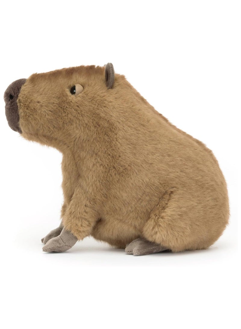 Jellycat Clyde Capybara Stuffed Animal 9.5 inches Plush Toy Classic Children's Gift - Image 4