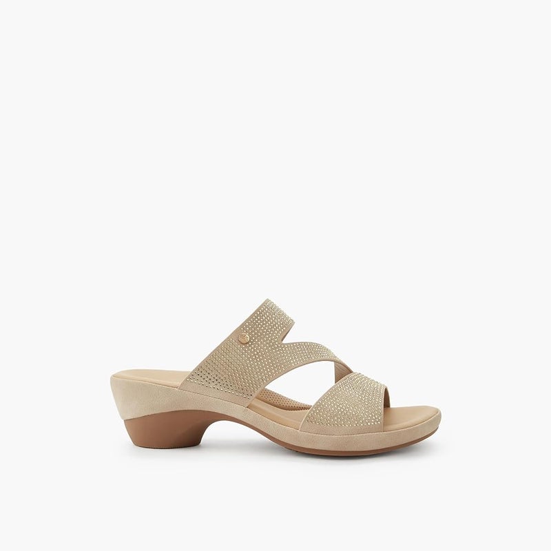 Flora Bella Women Embellished Wedge Heel Sandals - Image 3