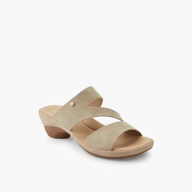 Flora Bella Women Embellished Wedge Heel Sandals - Image 2
