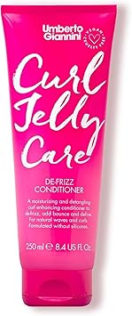 Umberto Giannini Curl Jelly Care Vegan Cruelty Free DeFrizz Conditioner for Curly or Wavy Hair 250 ml