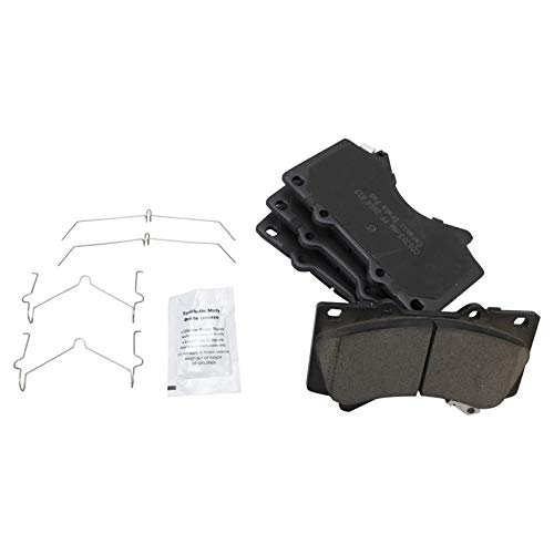 TRQ Front & Rear Brake Pads Ceramic Compatible with 2008-2021 Lexus LX570 Toyota Land Cruiser Sequoia 2007-2021 Tundra - Image 3