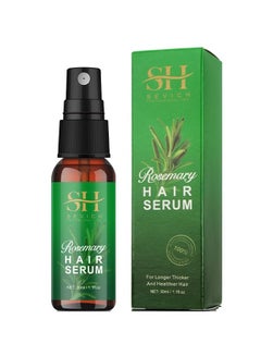 Rosemary Serum for Hair Growth Hair Loss Regrowth Treatment Strengthens Hair Nourishes Scalp Light Weight No Greasy Improves Scalp Circulation for Men & Women 30ml
