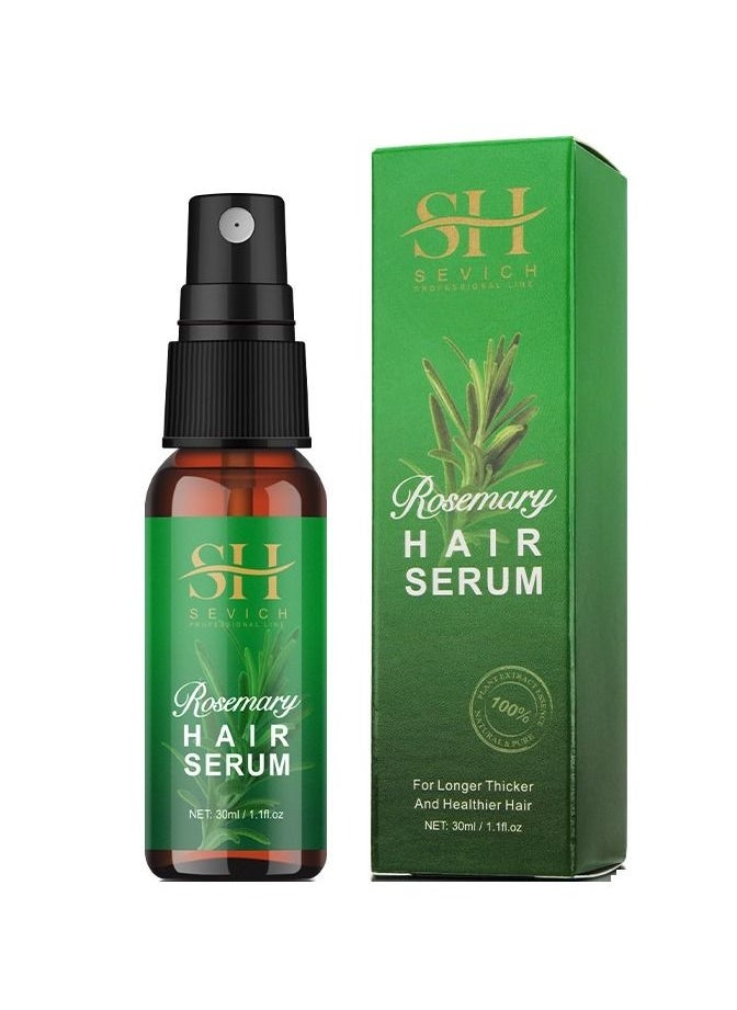 Sevich - Rosemary Serum for Hair Growth Hair Loss Regrowth Treatment Strengthens Hair Nourishes Scalp Light Weight No Greasy Improves Scalp Circulation for Men & Women 30ml - Image 1