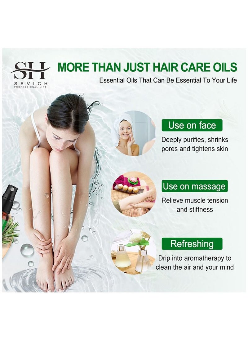 Sevich - Rosemary Serum for Hair Growth Hair Loss Regrowth Treatment Strengthens Hair Nourishes Scalp Light Weight No Greasy Improves Scalp Circulation for Men & Women 30ml - Image 1