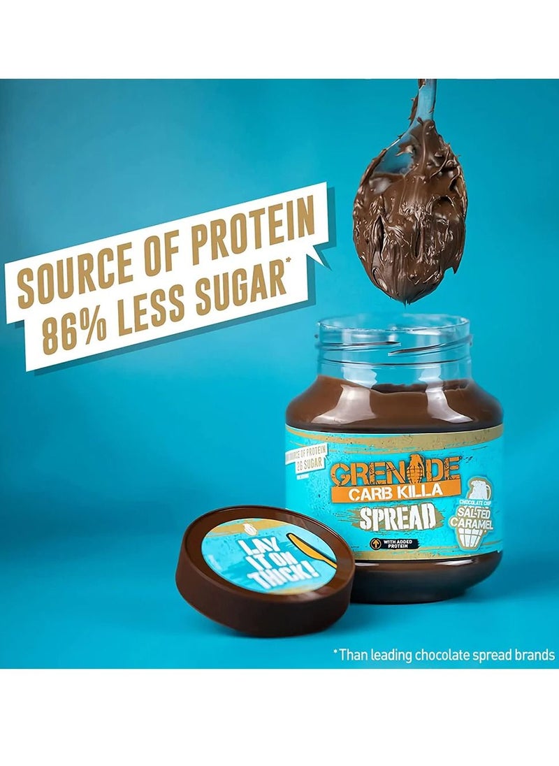 Grenade - Protein Spread Chocolate Chip Salted Caramel 360g - Image 1