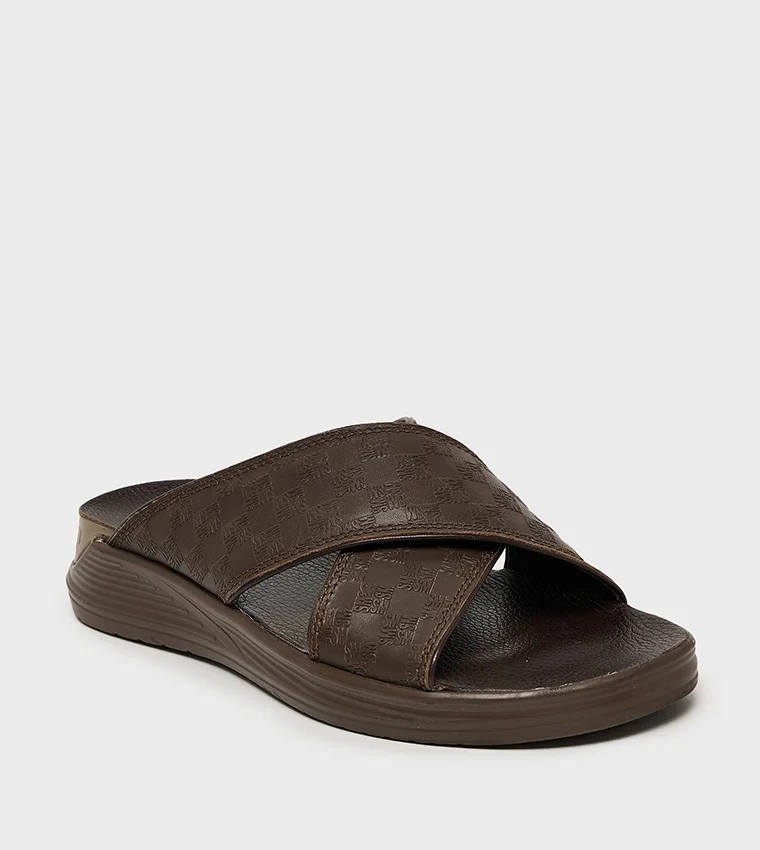 ستيف مادن Brown Men's Sandals