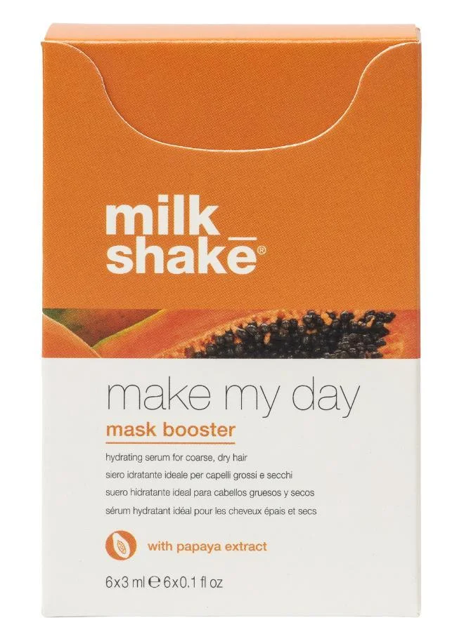 ميلك شيك Make My Day Mask Booster With Papaya Extract 6 Sachet X 3Ml