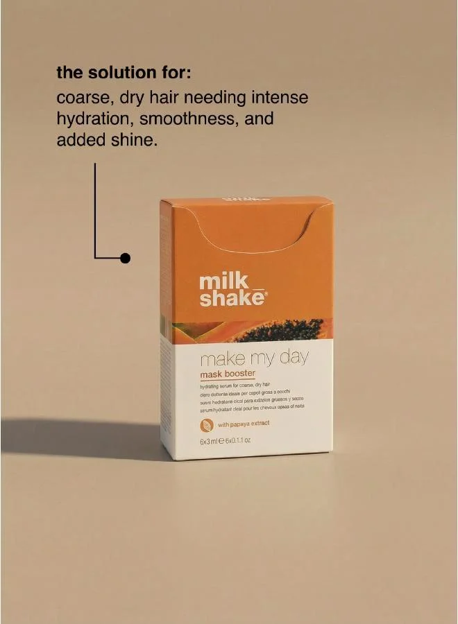 Milk Shake make my day mask booster with papaya extract 6 sachet x 3ml