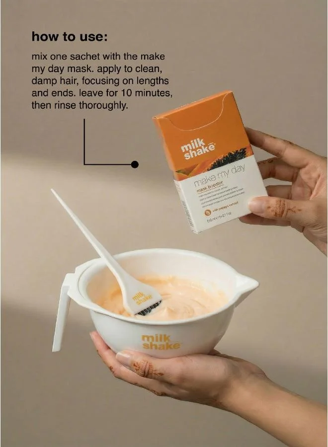 Milk Shake  make my day mask booster with papaya extract 6 sachet x 3ml for Women | Best Price UAE