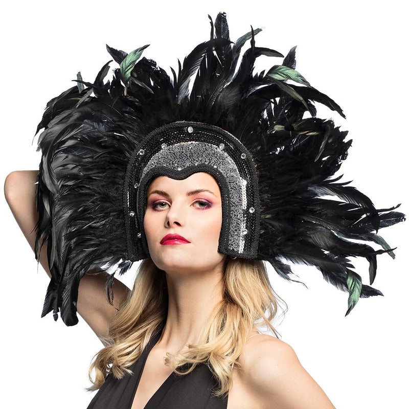 Boland Showgirl Headdress Costume, Multi-Colour, One Size, 375 - Image 1